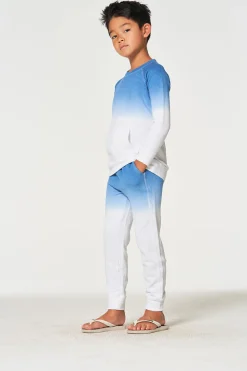 Chaser Brand Boys Linen French Terry Long Sleeve Kanga Pocket Pullover Outlet