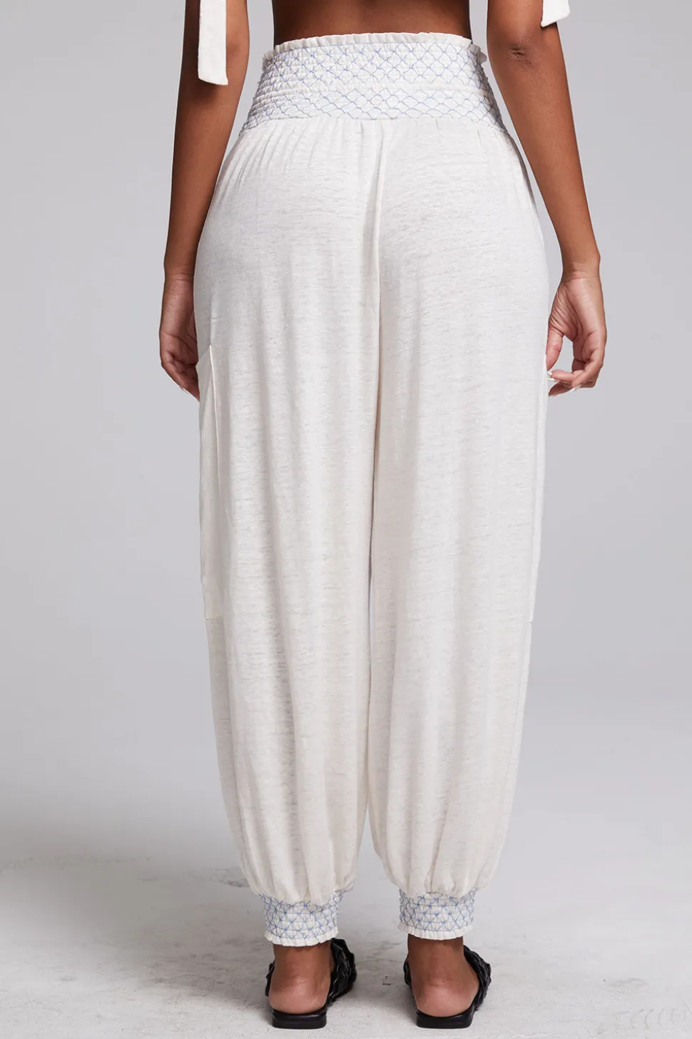 Chaser Brand Caterina Gardenia Trouser New