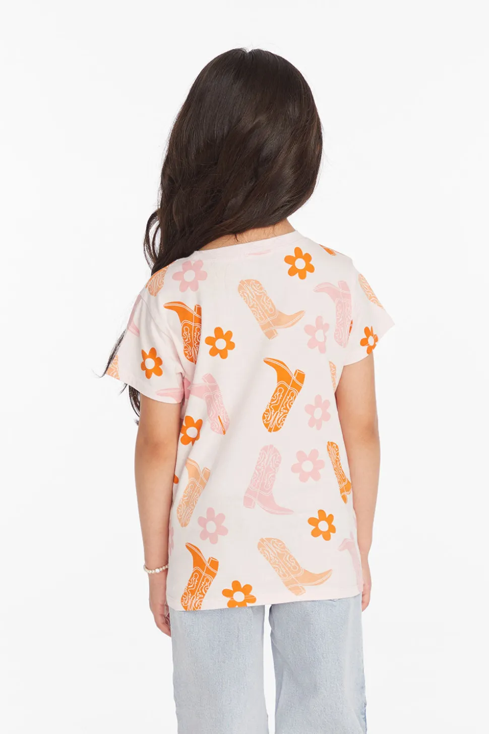 Chaser Brand Cowgirl Boots Girls Tee Shop