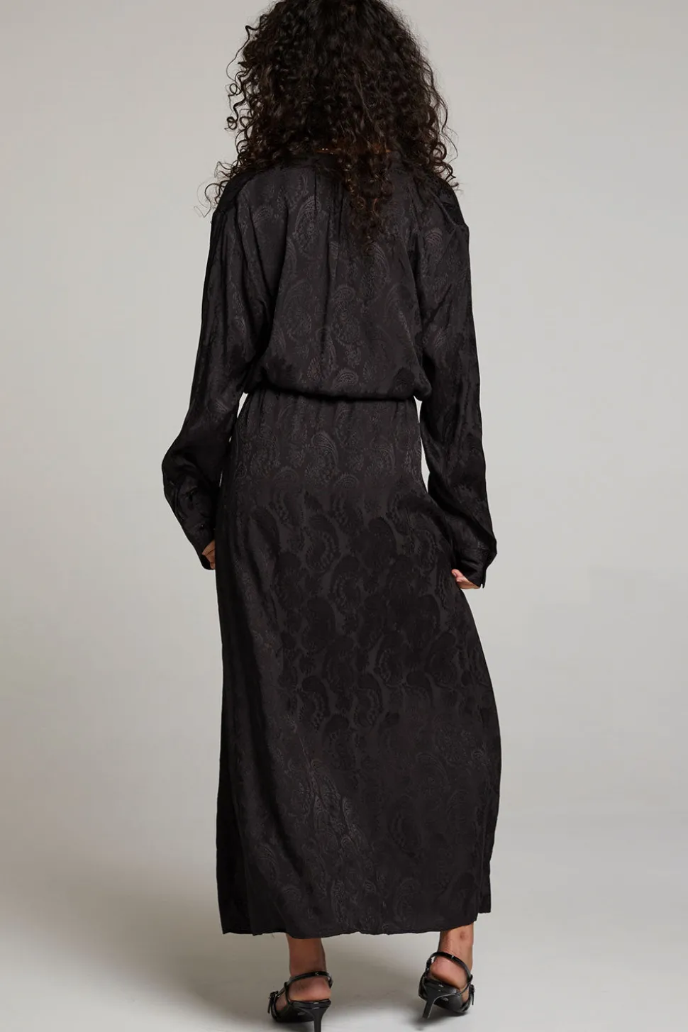 Chaser Brand Denverr Licorice Maxi Dress New