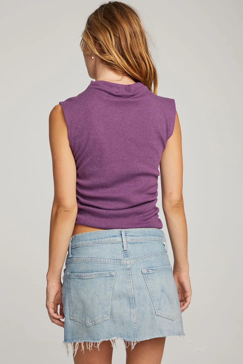 Chaser Brand Haileyy Eggplant Tank Top Sale