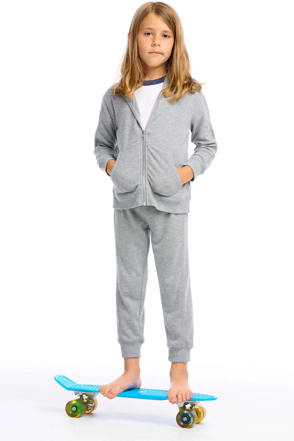 Chaser Brand Recycled Bliss Knit Side Panel Jogger New
