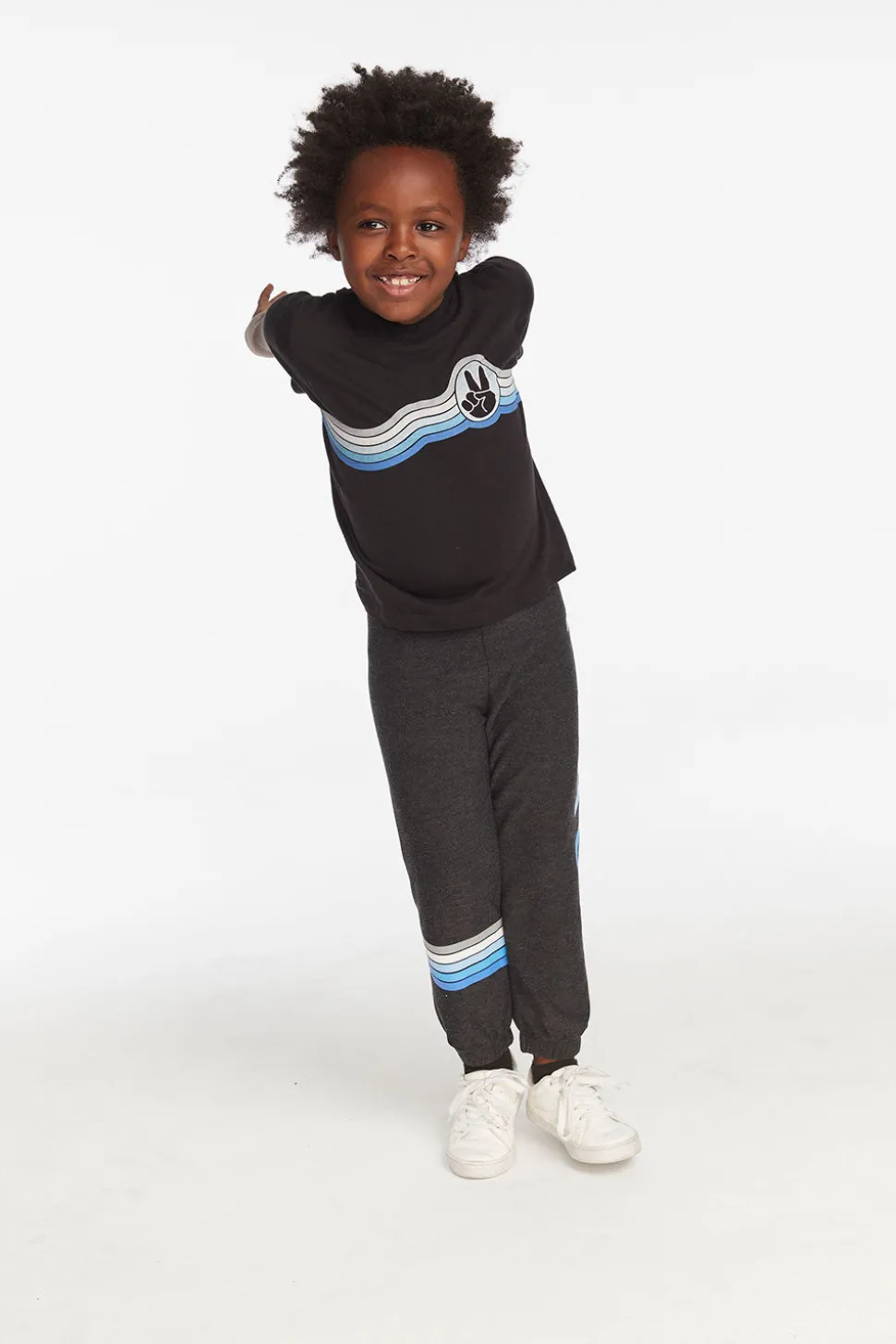 Chaser Brand Retro Peace Boys Tee Cheap