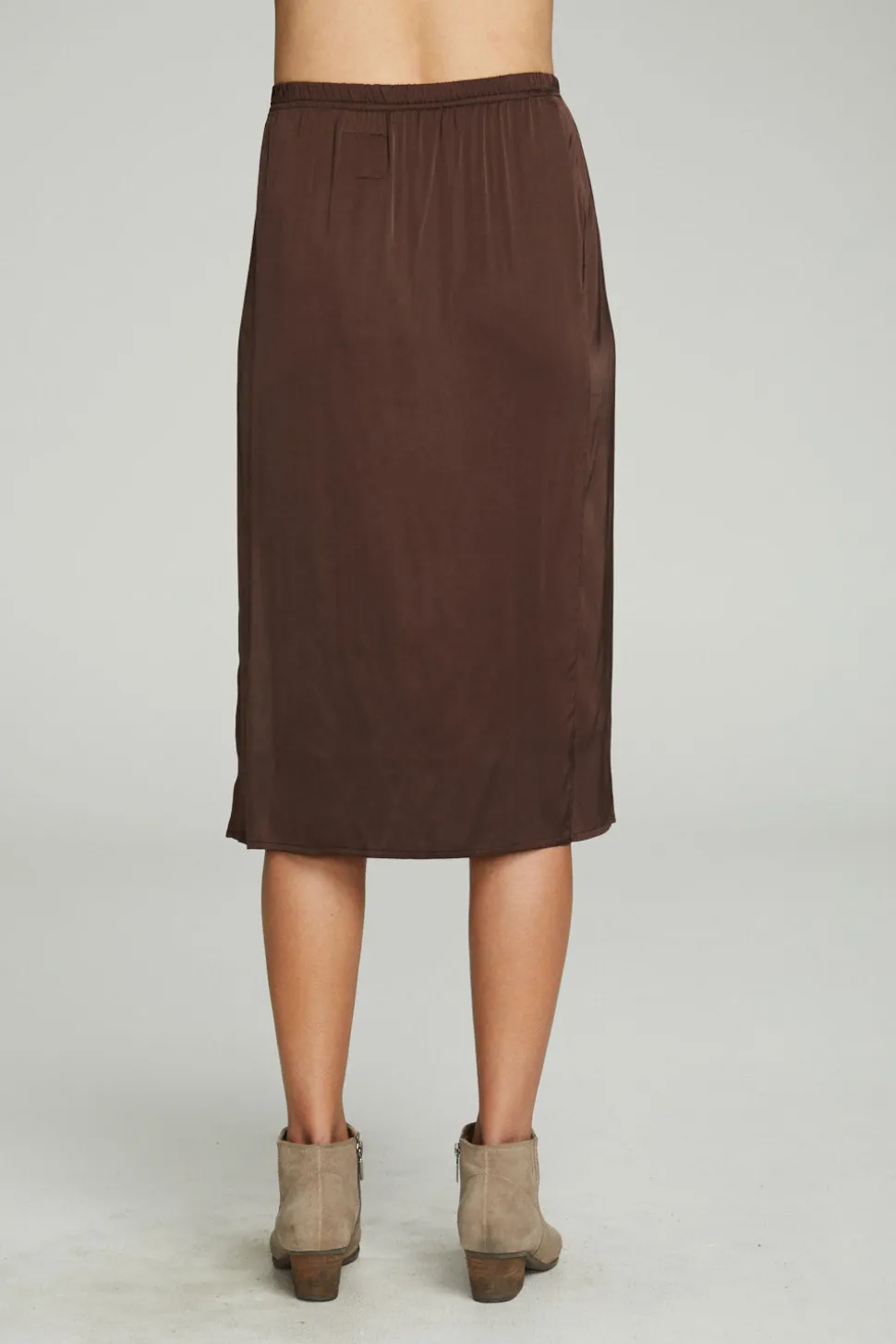 Chaser Brand Side Slit Midi Skirt Best