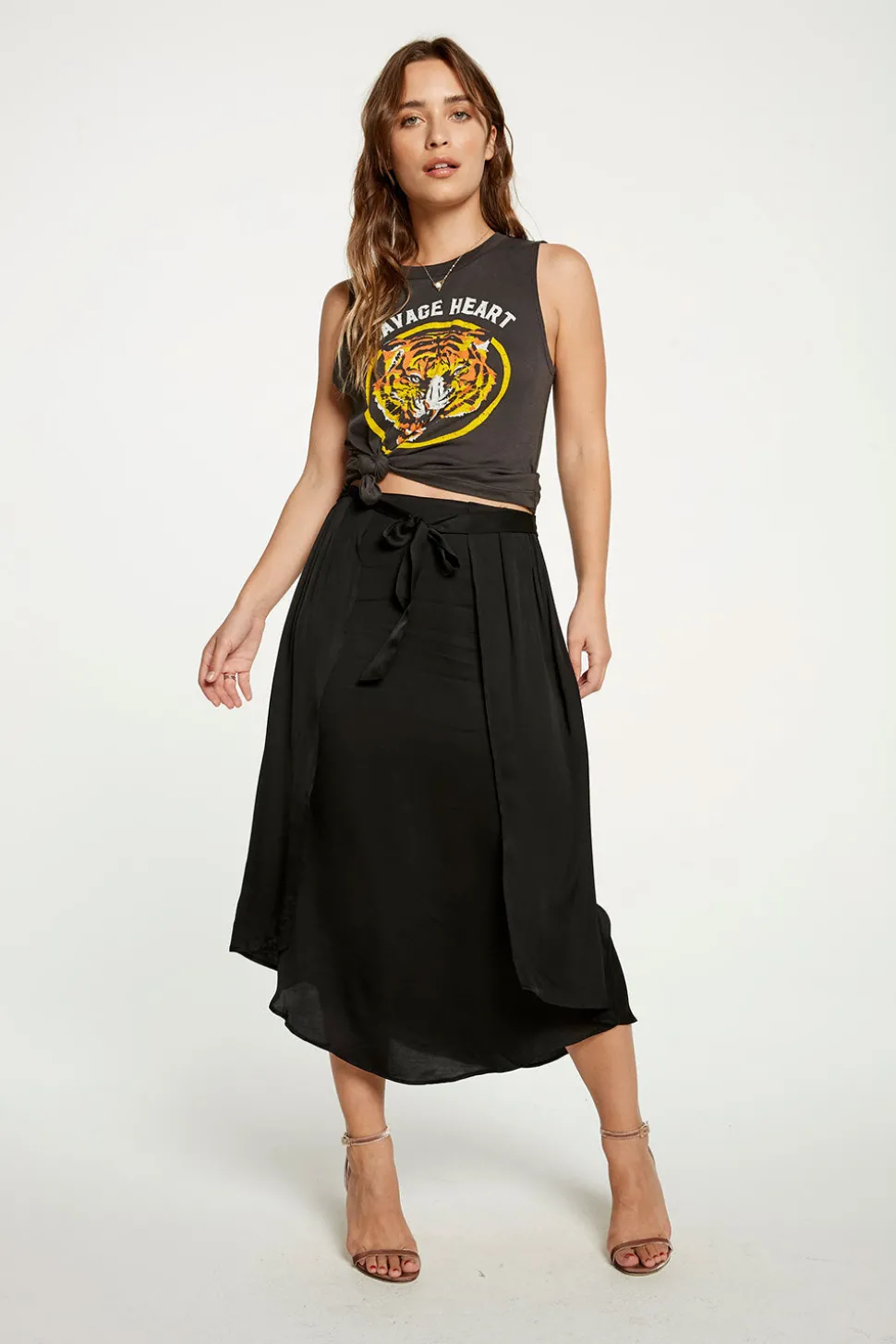 Chaser Brand Silky Basics Museum Skirt Outlet