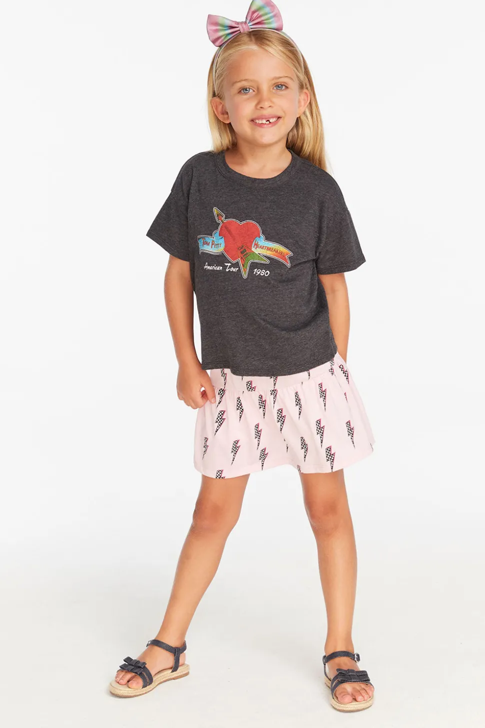 Chaser Brand Tom Petty American Tour Girls Tee Fashion