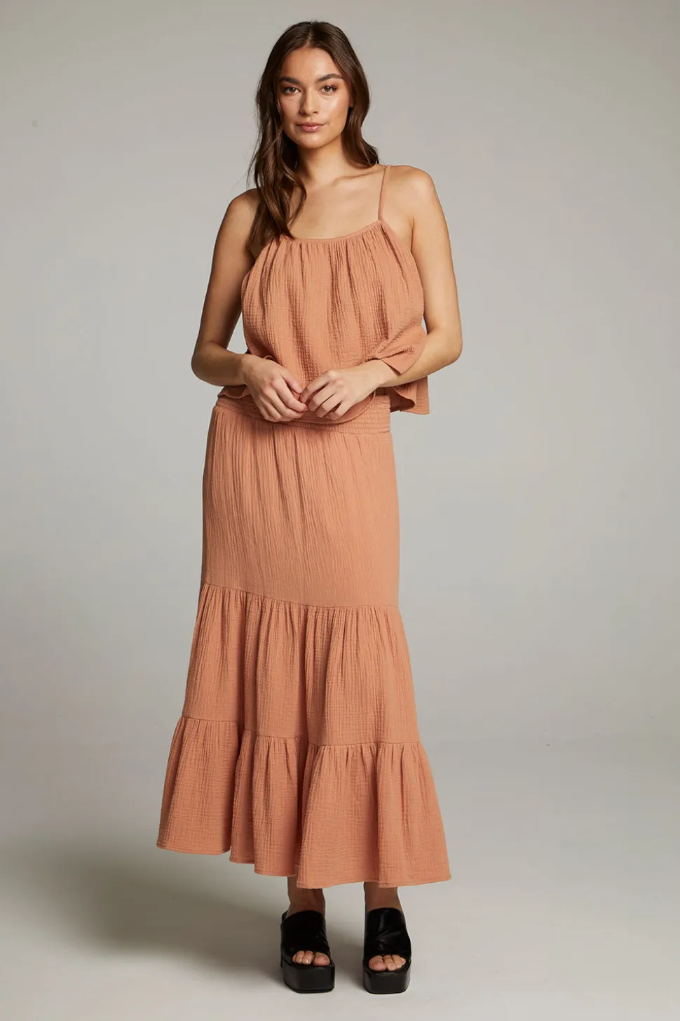 Chaser Brand Tropical Bronze Top Fashion