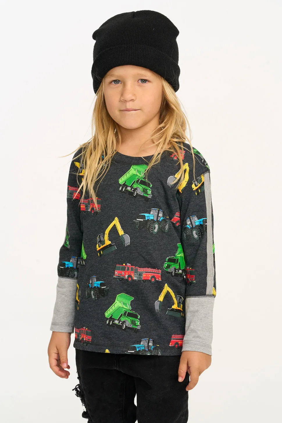 Chaser Brand Work Trucks Long Sleeve Best Sale
