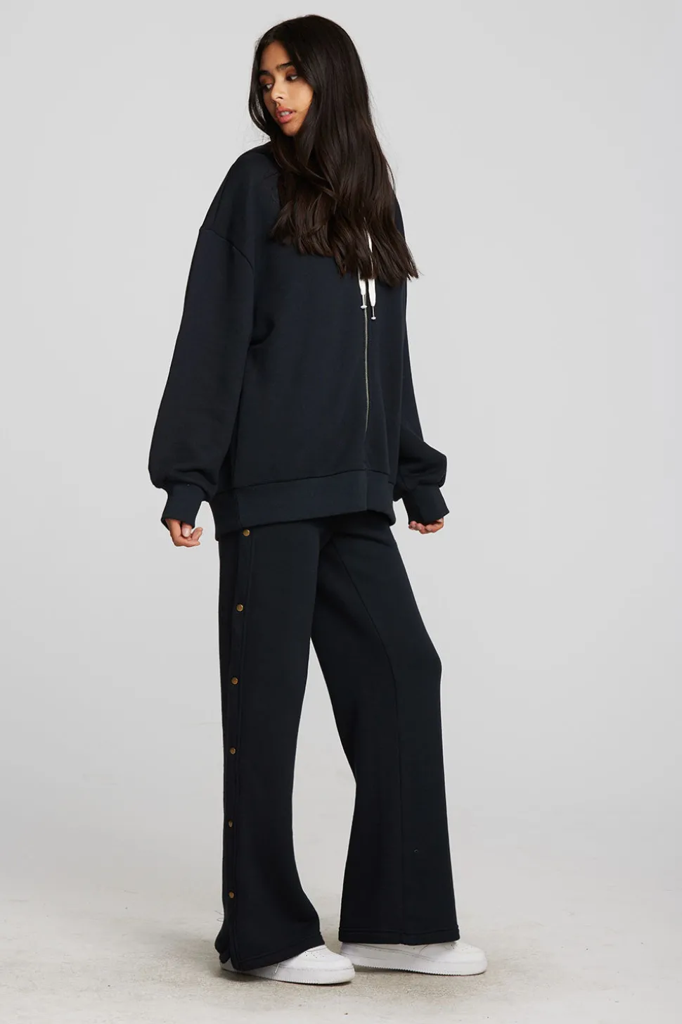 Chaser Brand Zuma Cotton Terry Zip Up Hoodie Flash Sale